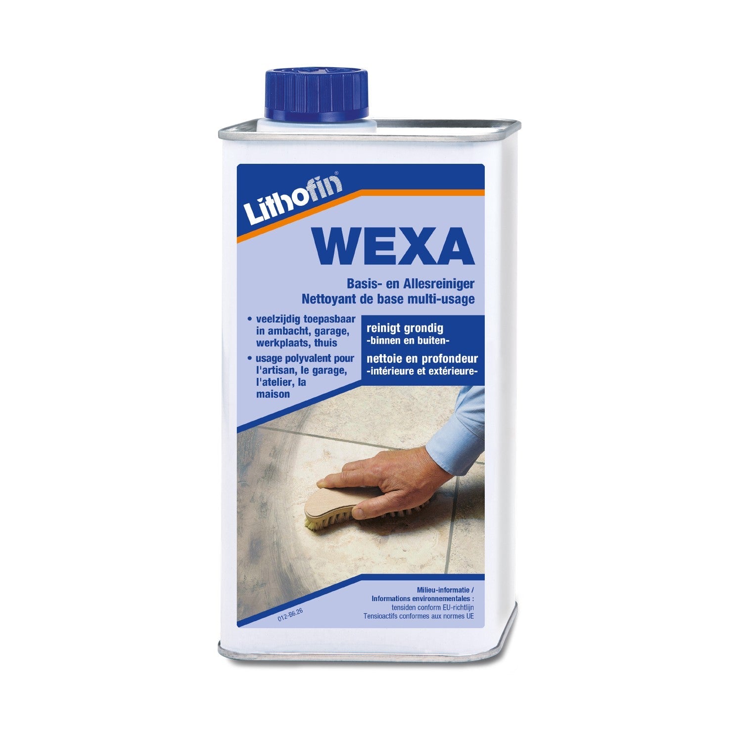 Lithofin Wexa basisreiniger en allesreiniger voor natuursteen 1 liter