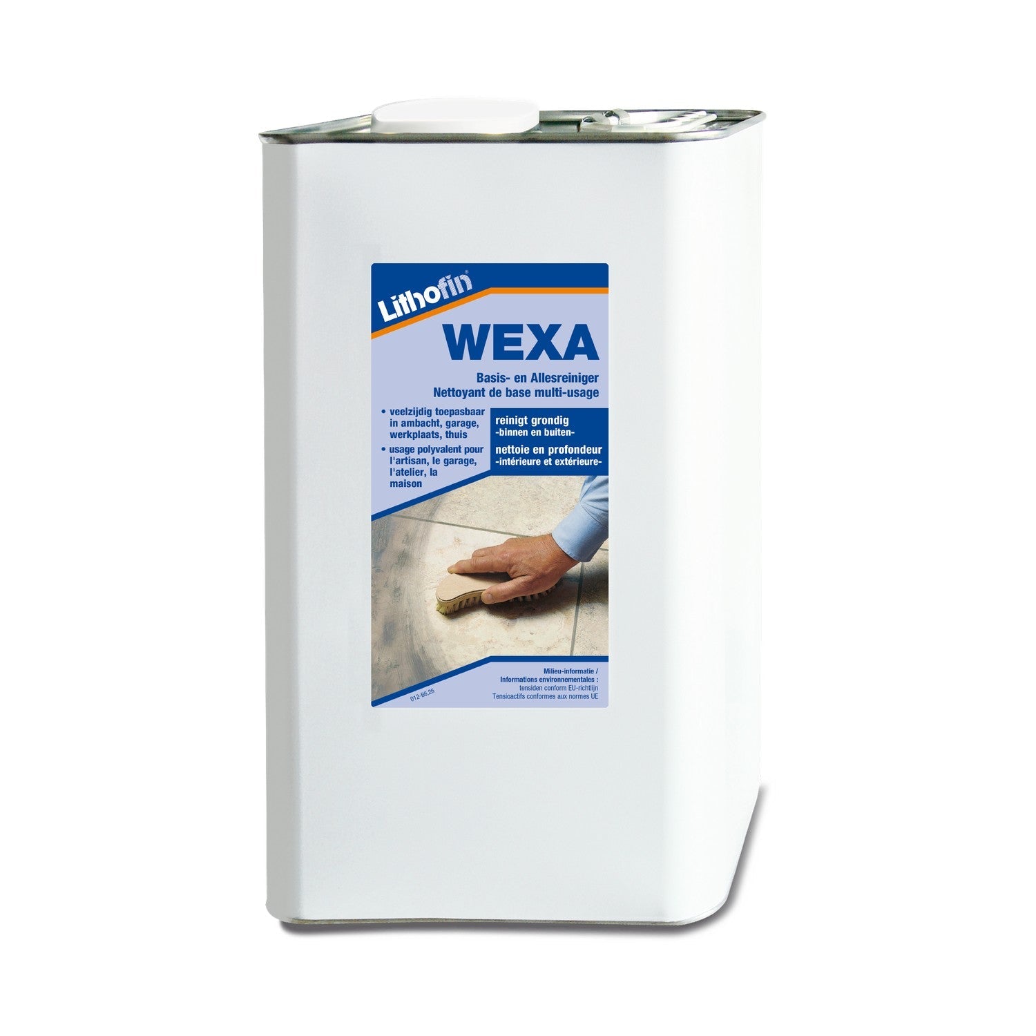 Lithofin Wexa basisreiniger en allesreiniger voor natuursteen 5 liter
