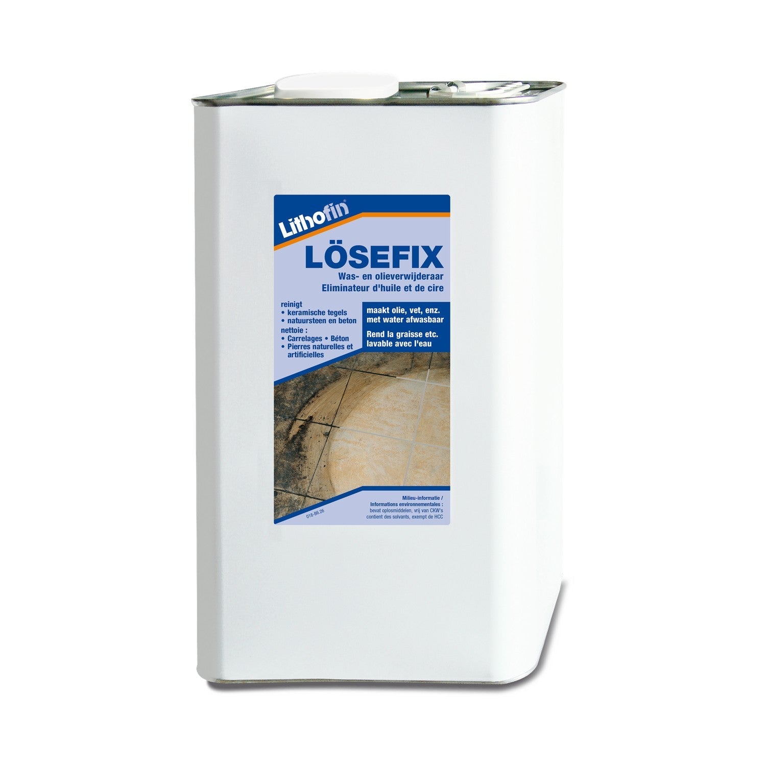 Lithofin Loesefix was- en olieverwijderaar voor natuursteen 5 liter