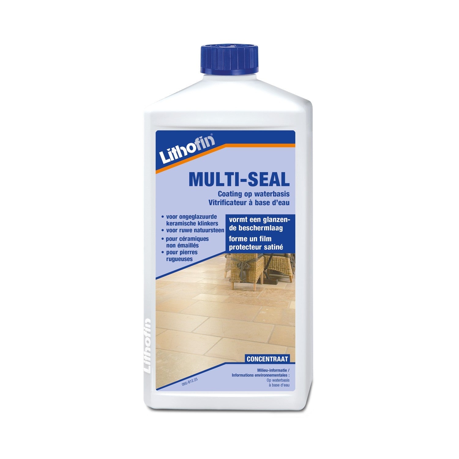 Lithofin Multi-Seal glanzende coating voor natuursteen en tegels 1 liter