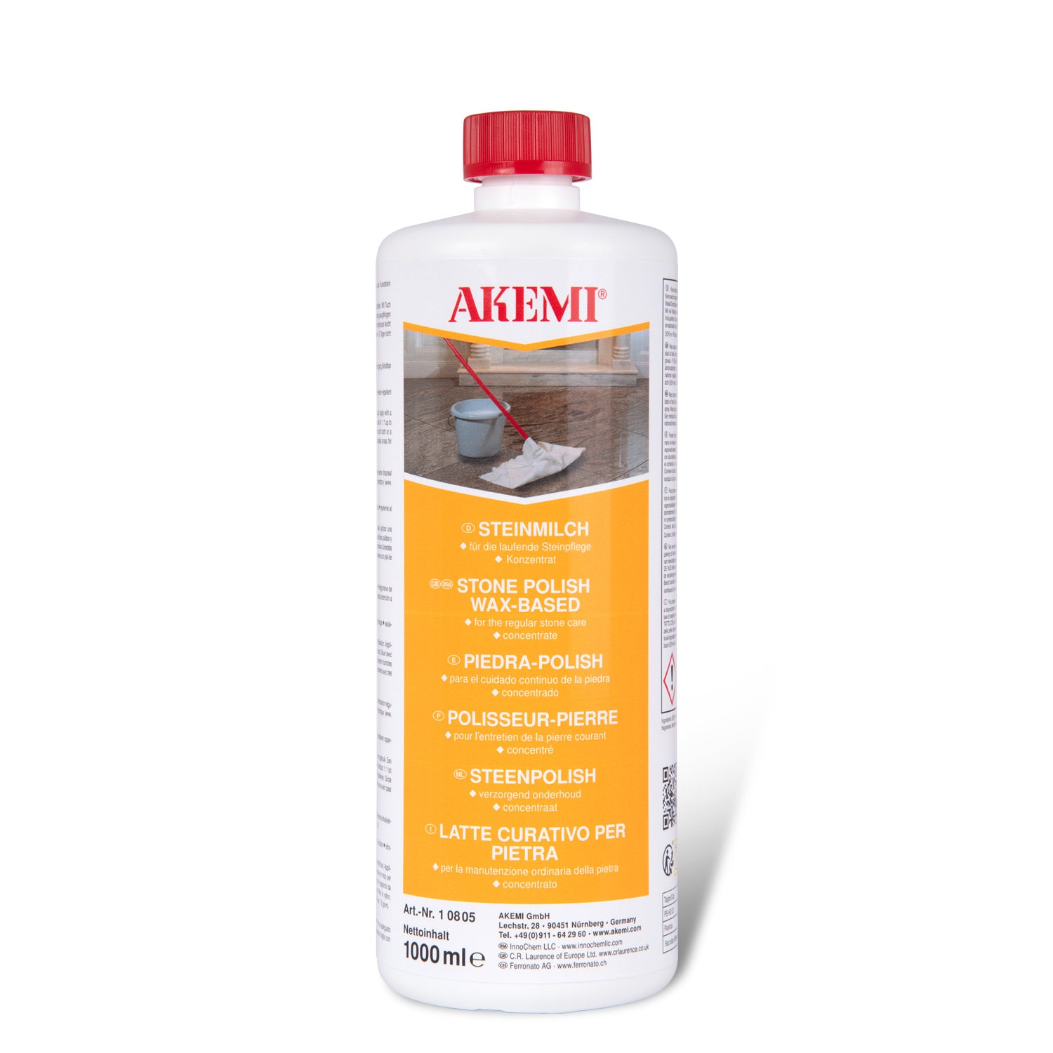 Akemi Steenpolish onderhoudspolish voor natuursteen 1 liter