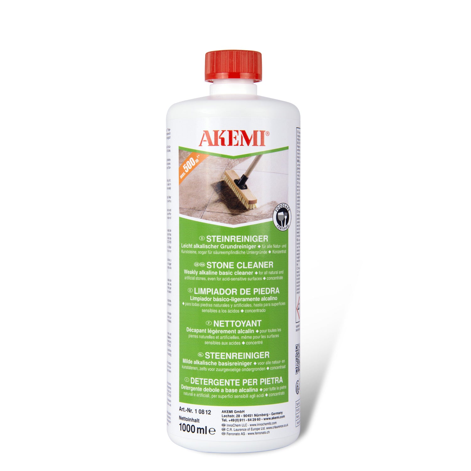 Akemi Steenreiniger krachtige natuursteenreiniger 1 liter
