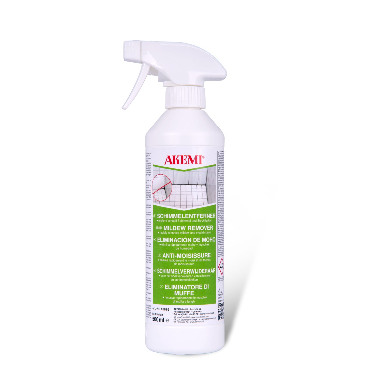Akemi Schimmel Verwijderaar spray voor natuursteen 500 ml