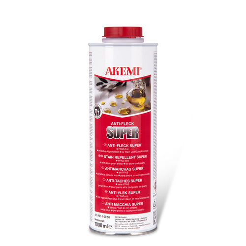 Akemi Anti-Vlek Super vlekbescherming impregnering voor natuursteen 1 liter
