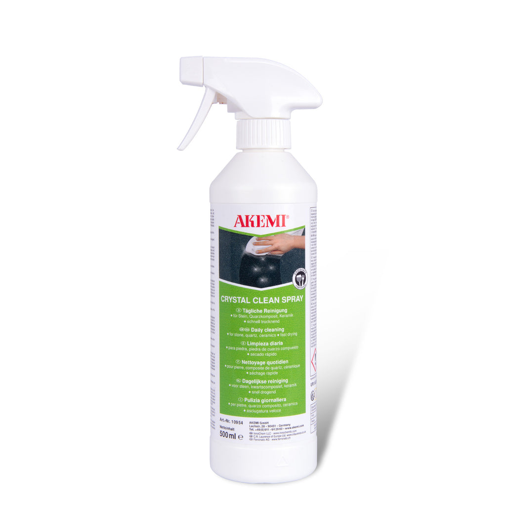 Akemi Crystal Clean spray reiniger voor kwartscomposiet 500 ml