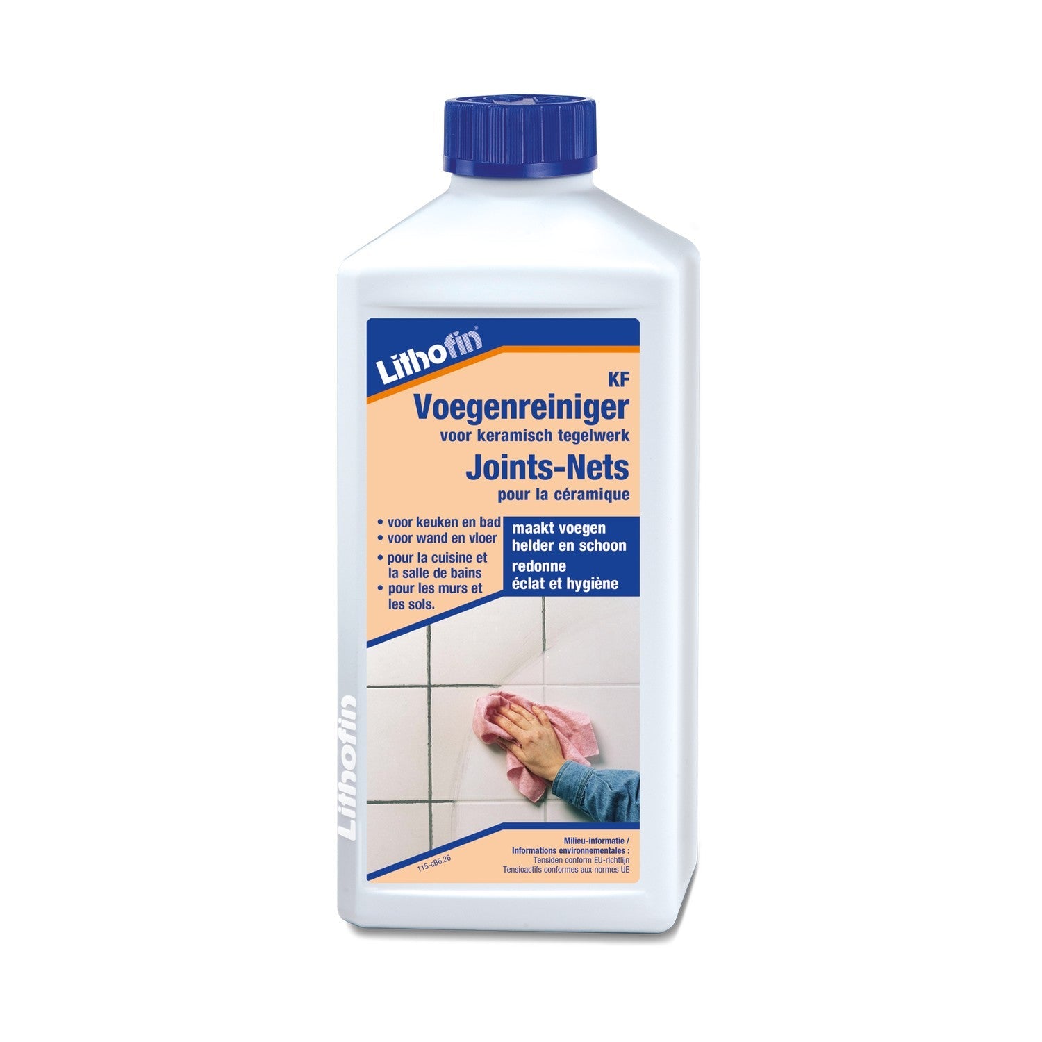 Lithofin KF voegenreiniger voor keramische tegels en voegen 500 ml