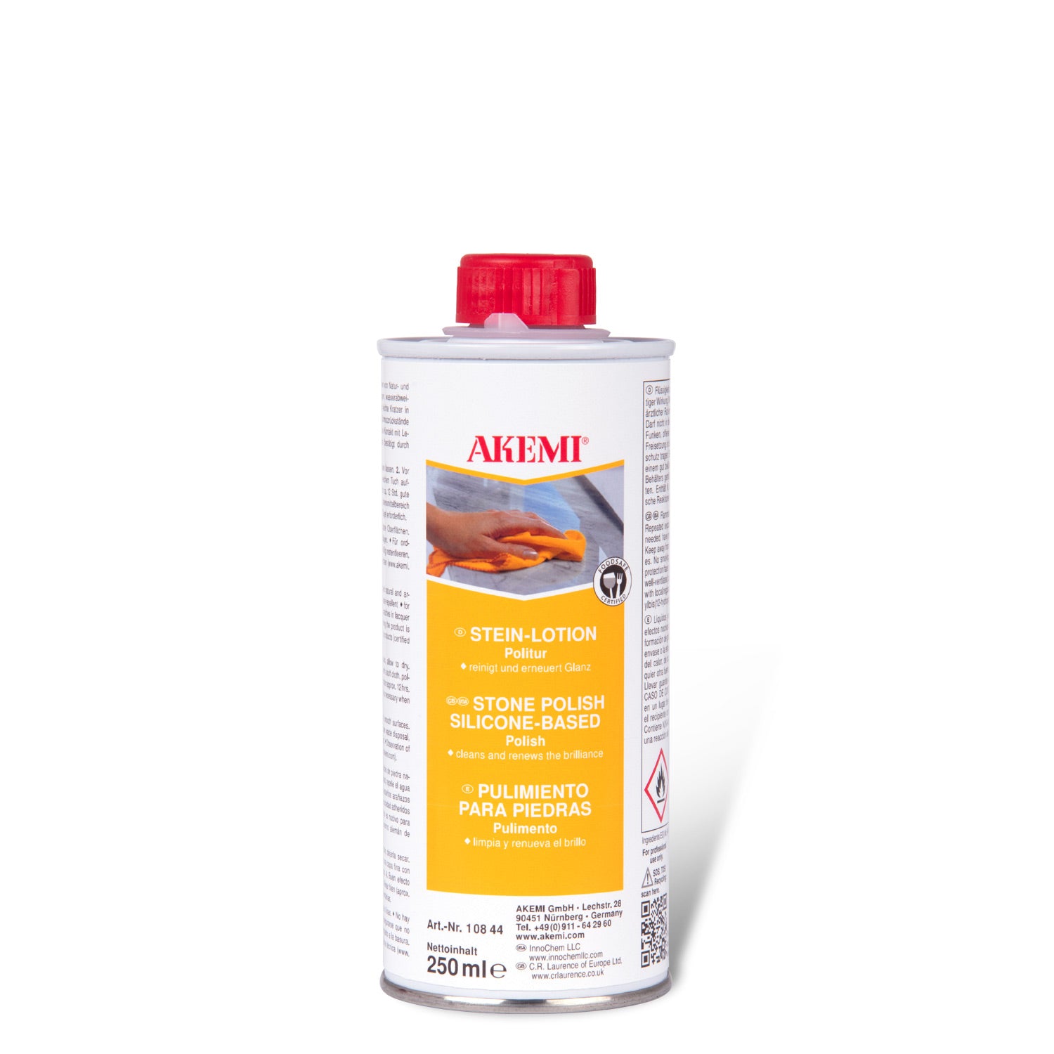 Akemi Steenpolitoer onderhoudspolitoer voor natuursteen 250 ml