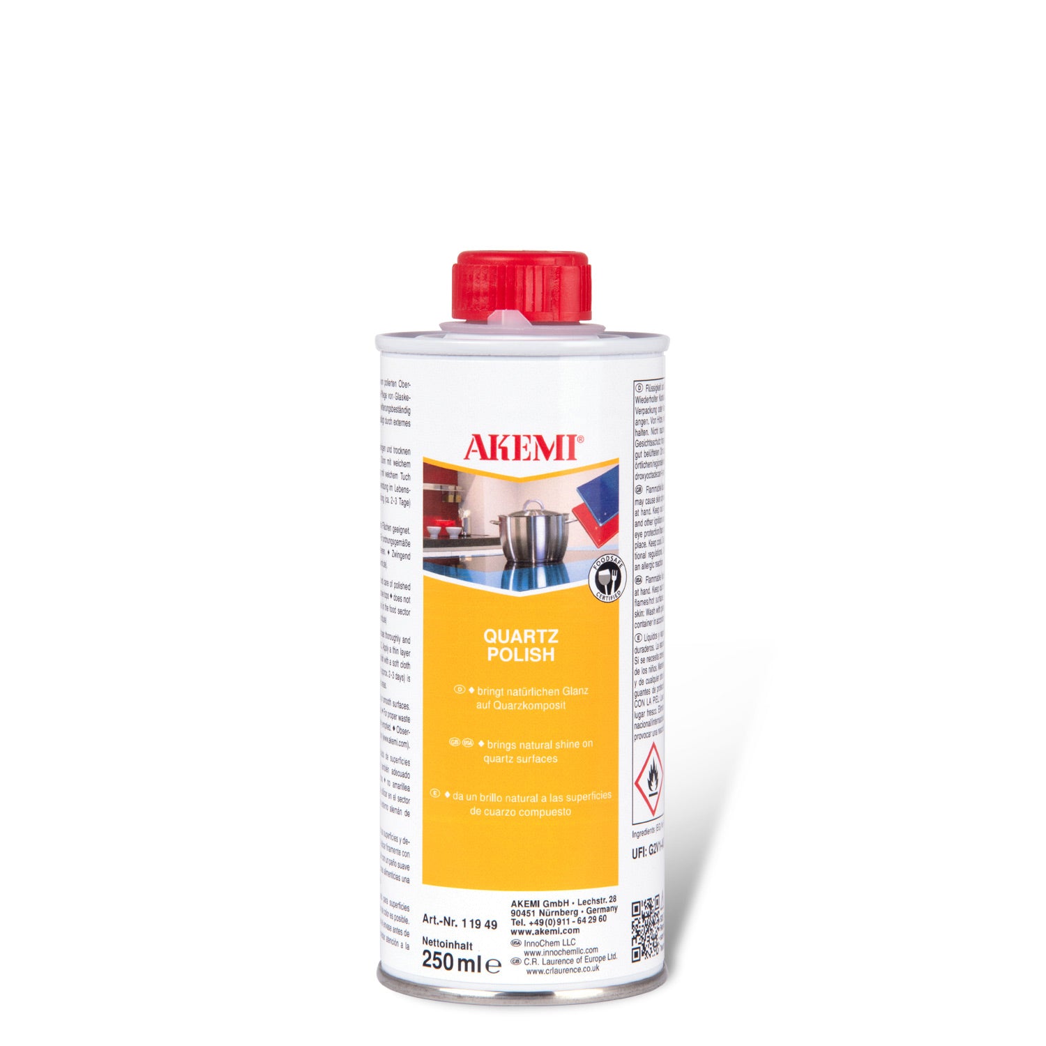 Akemi Quartz Polish onderhoudspolish voor kwartscomposiet 250 ml
