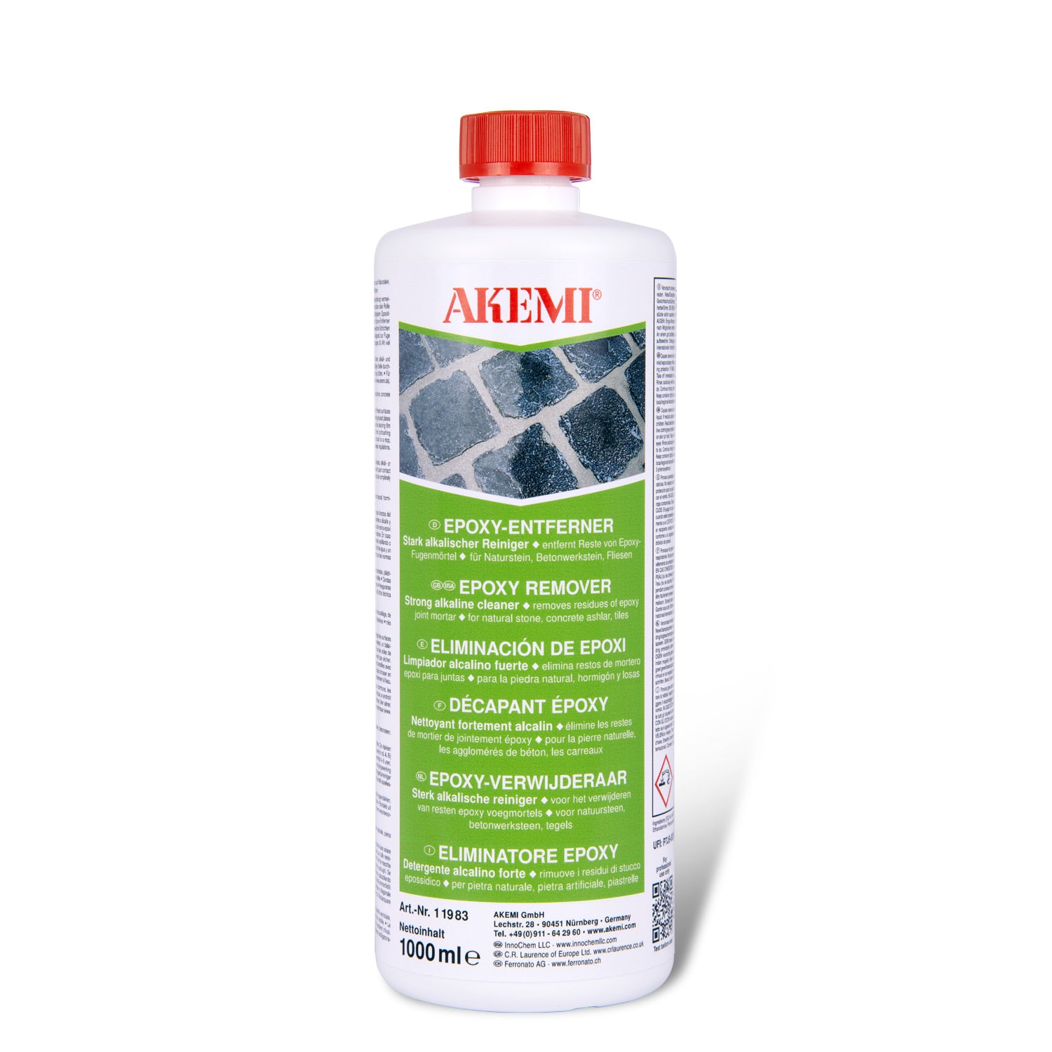 Akemi Epoxy Verwijderaar voor natuursteen en tegels 1 liter