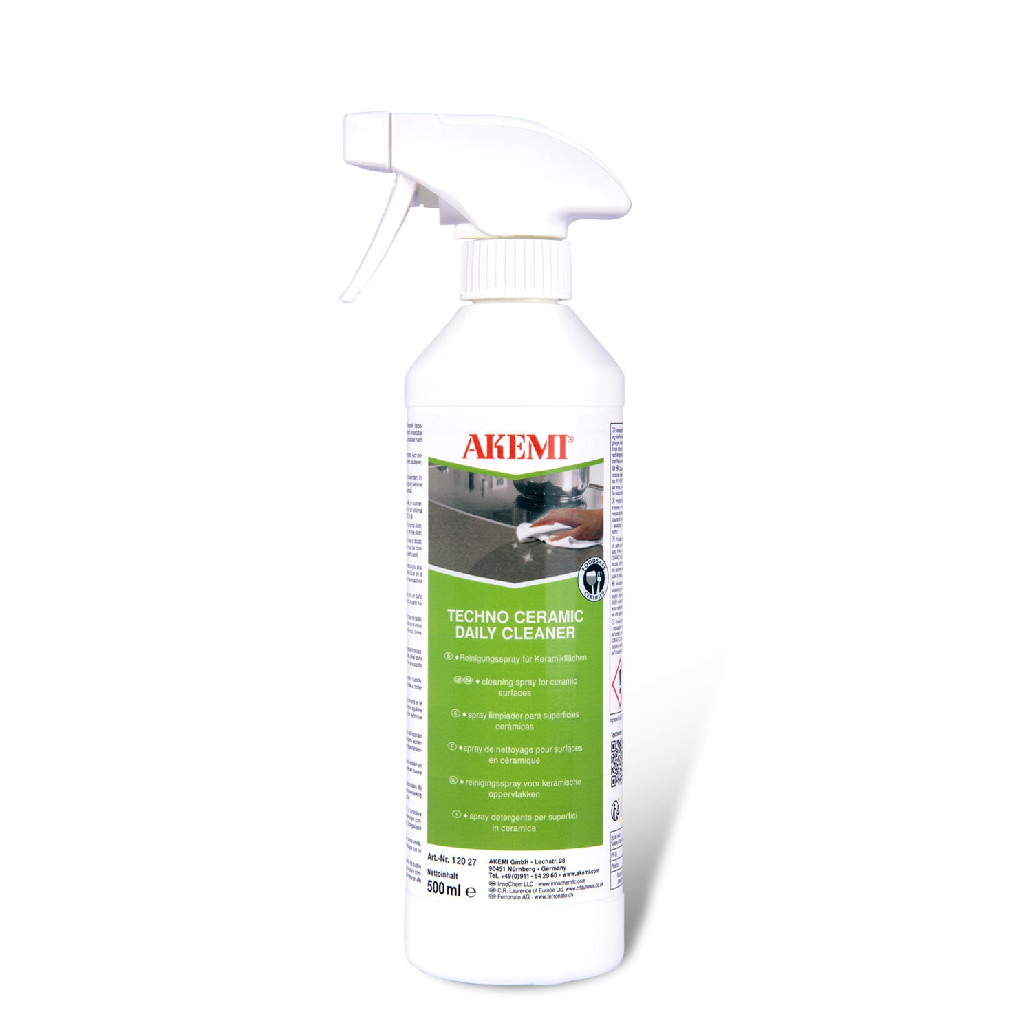 Akemi Techno Ceramics Daily Cleaner spray voor keramiek 500 ml