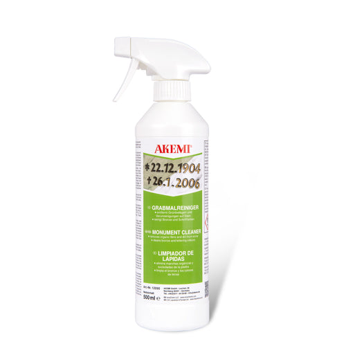 Akemi Grafsteenreiniger reiniger voor grafmonumenten en natuursteen 500 ml