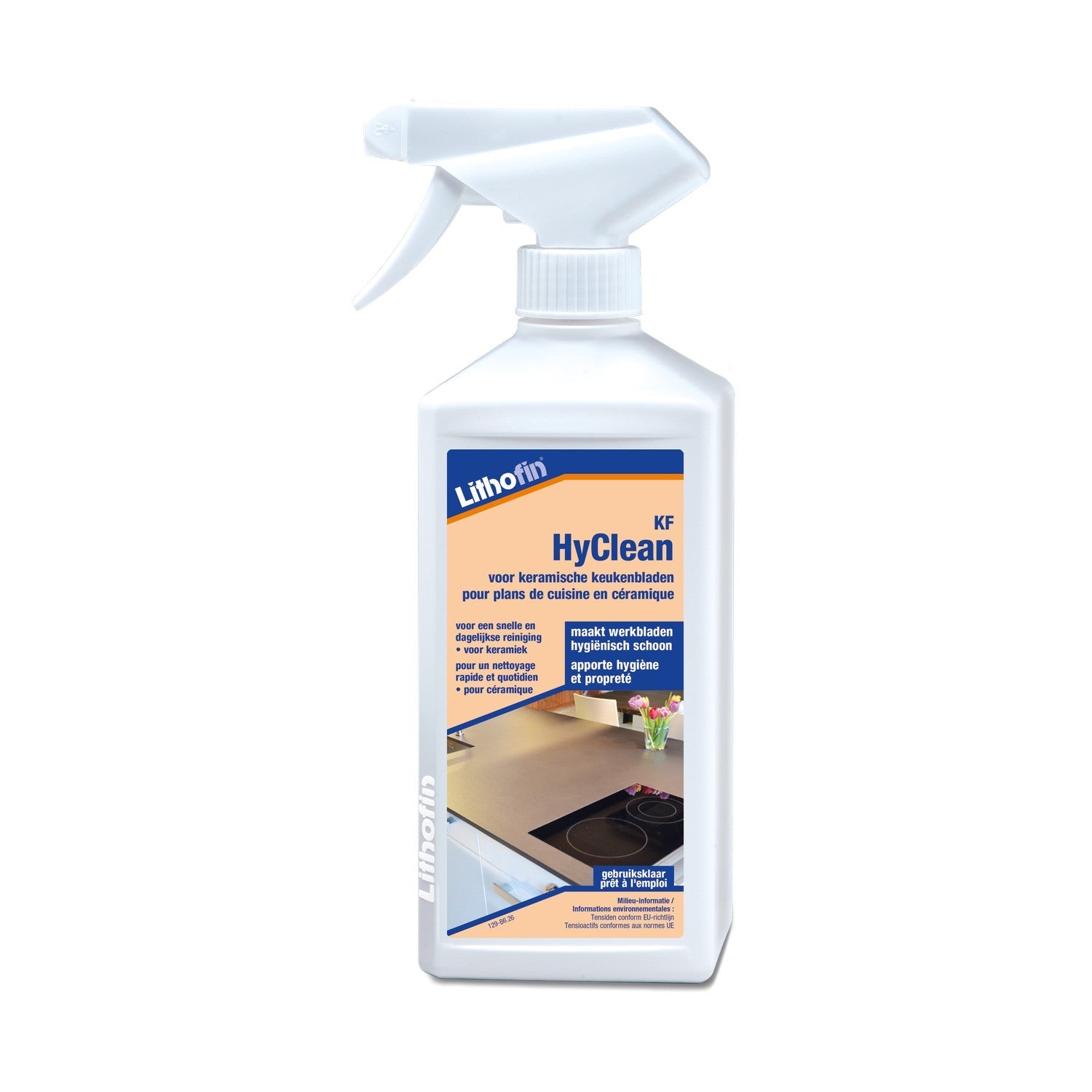 Lithofin KF HyClean hygienische reiniger spray voor keramiek 500 ml