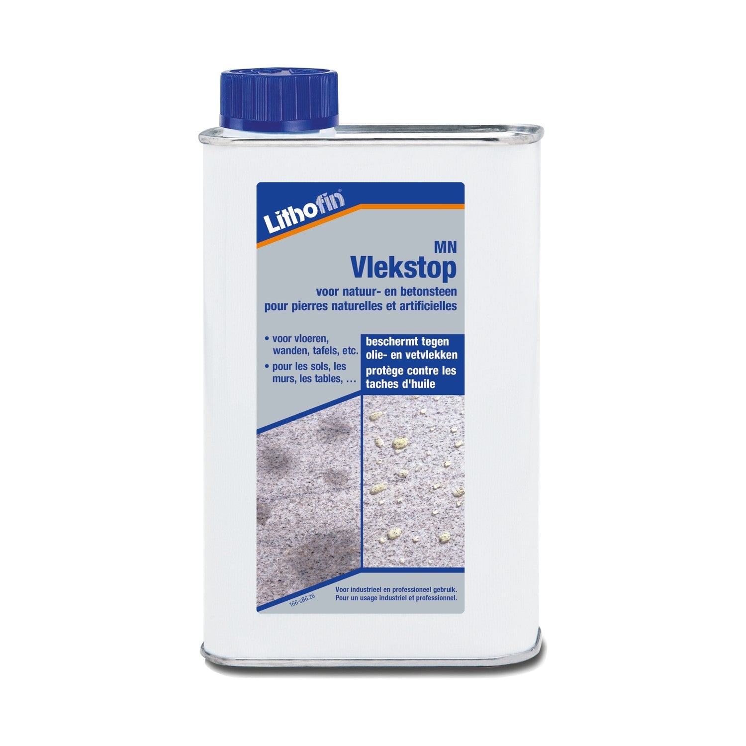 Lithofin MN Vlekstop impregneer tegen vlekken voor natuursteen 500 ml