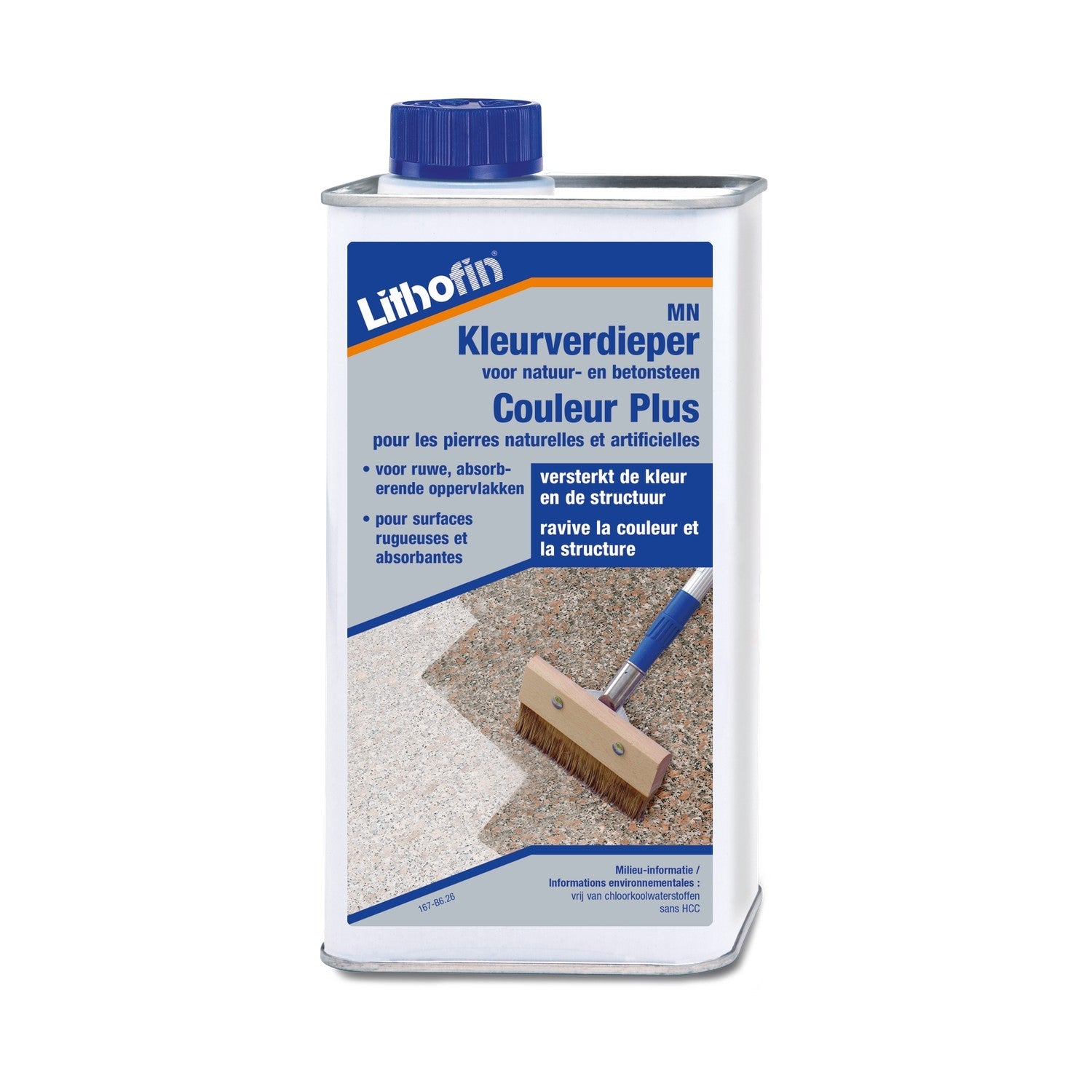 Lithofin MN Kleurverdieper kleurverdiepende impregnering voor natuursteen 1 liter