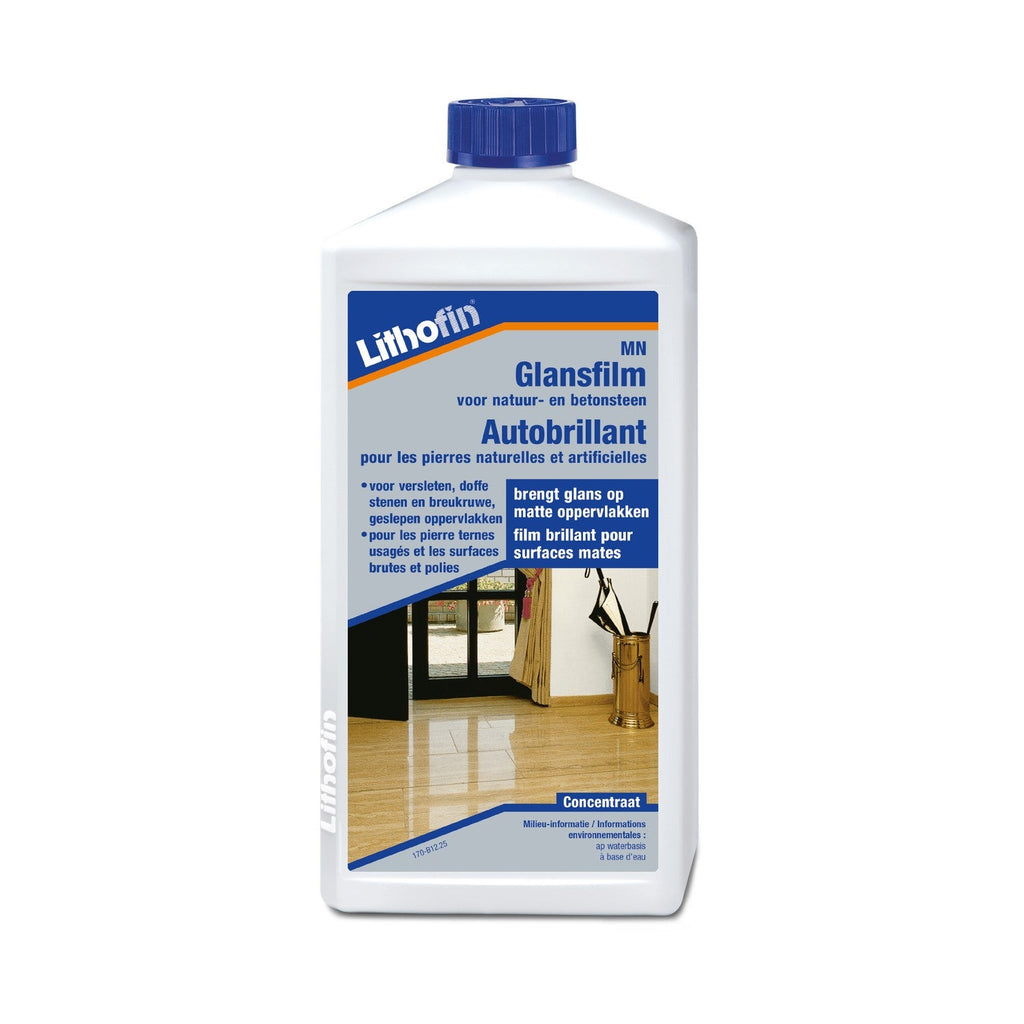 Lithofin MN Glansfilm glansproduct voor natuursteen vloeren 1 liter