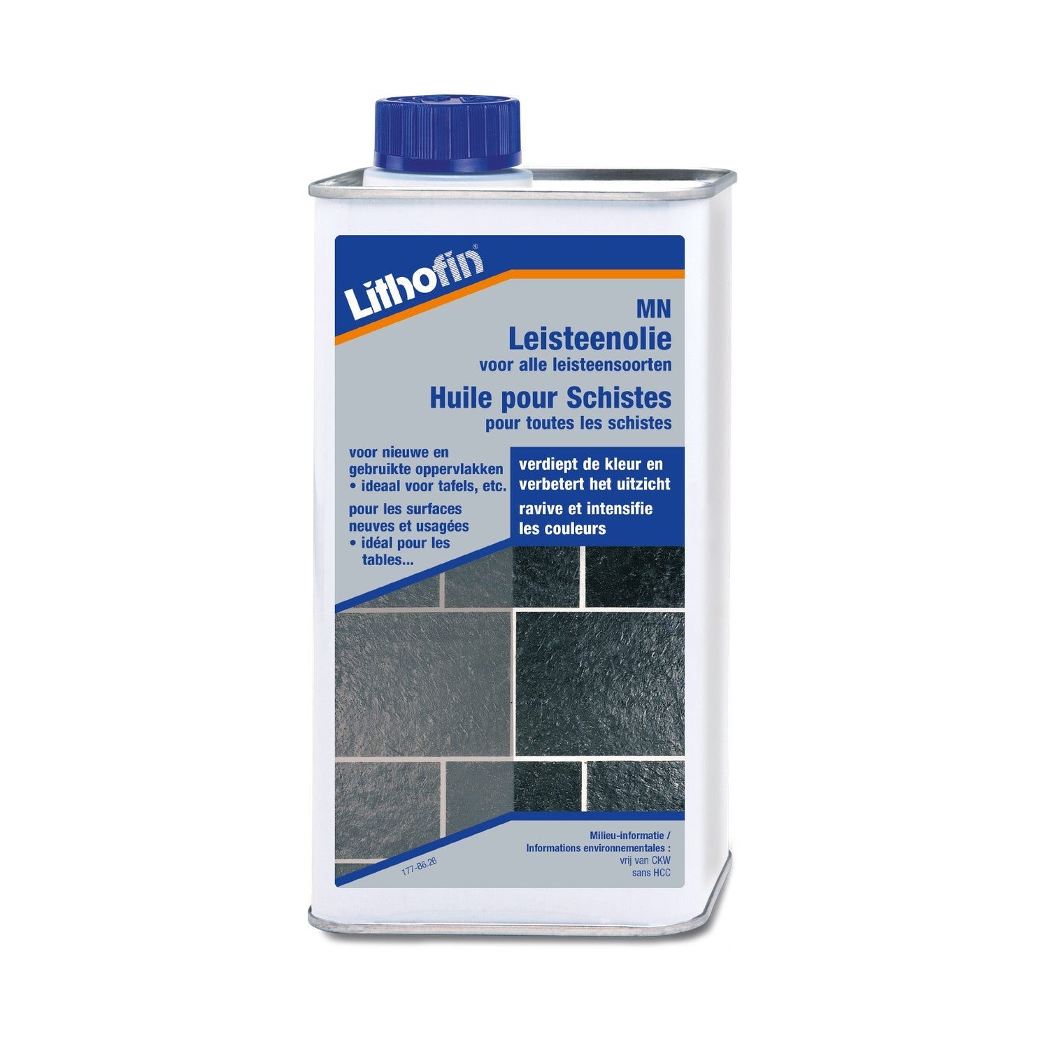 Lithofin MN Leisteenolie voor leisteen en natuursteen 1 liter
