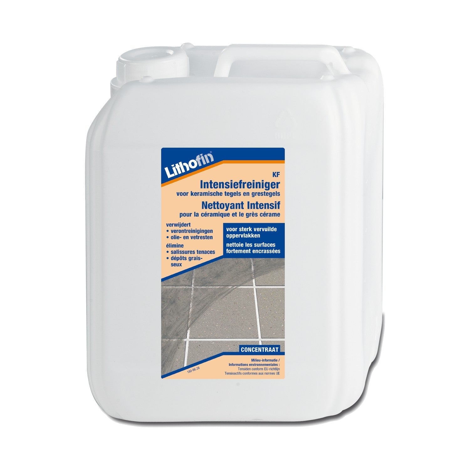 Lithofin KF Intensiefreiniger voor keramische tegels en gres 5 liter