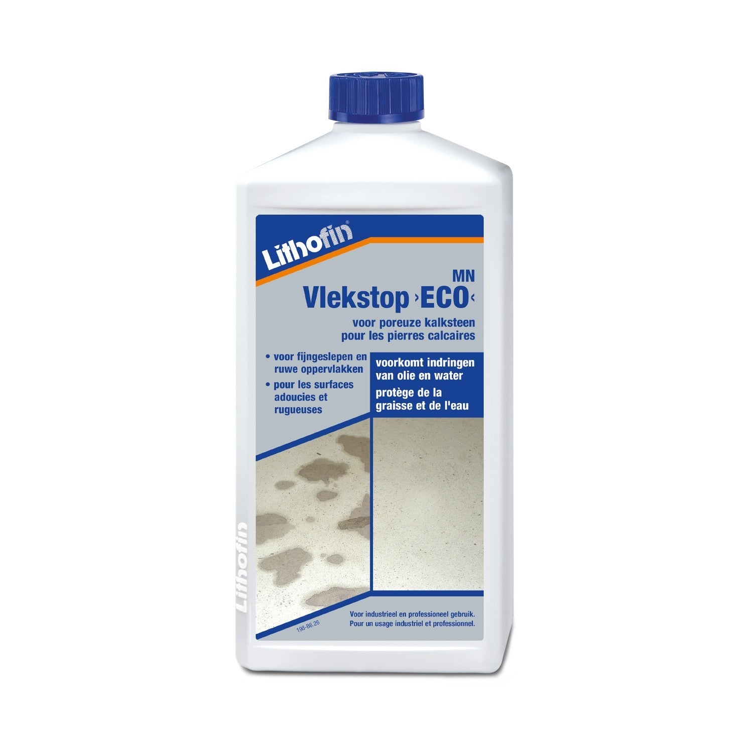 Lithofin MN Vlekstop Eco impregneer op waterbasis voor natuursteen 1 liter
