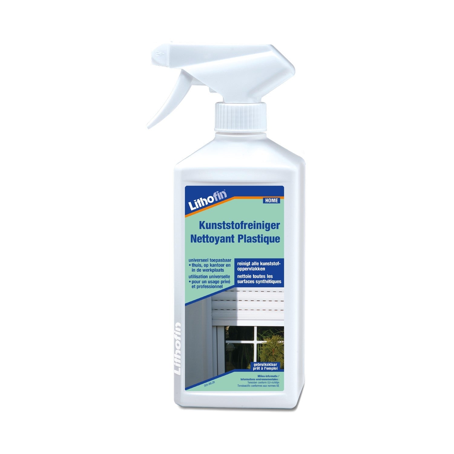 Lithofin Home Kunststofreiniger spray voor kunststof oppervlakken 500 ml
