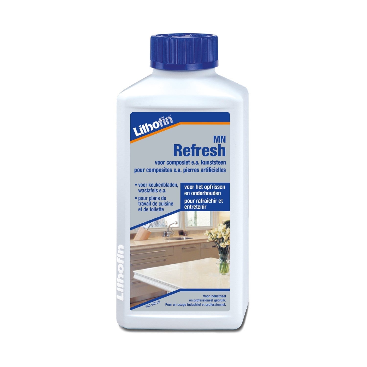Lithofin MN Refresh opfrisser voor kwartscomposiet werkbladen 250 ml