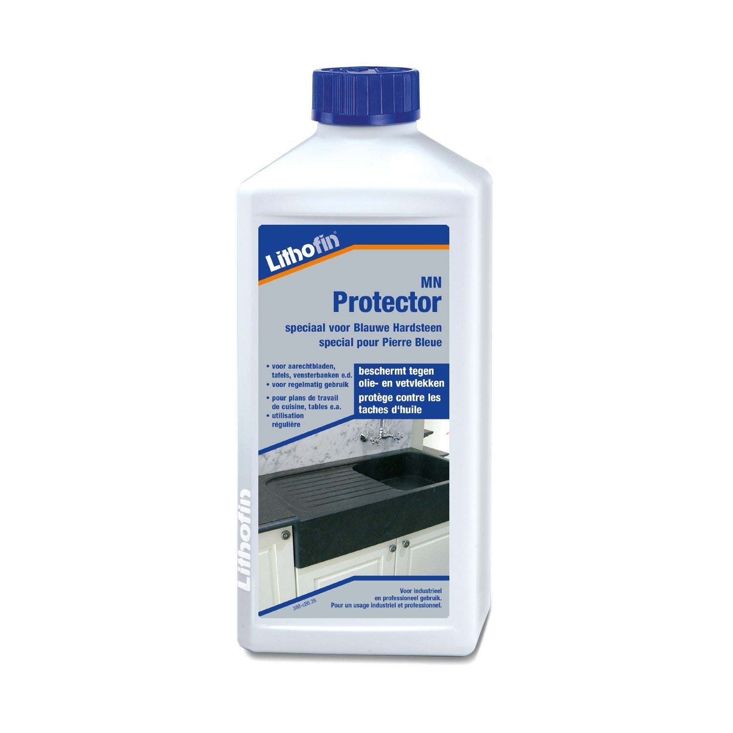 Lithofin MN Hardsteen Bescherming impregneer voor blauwe hardsteen en arduin 500 ml