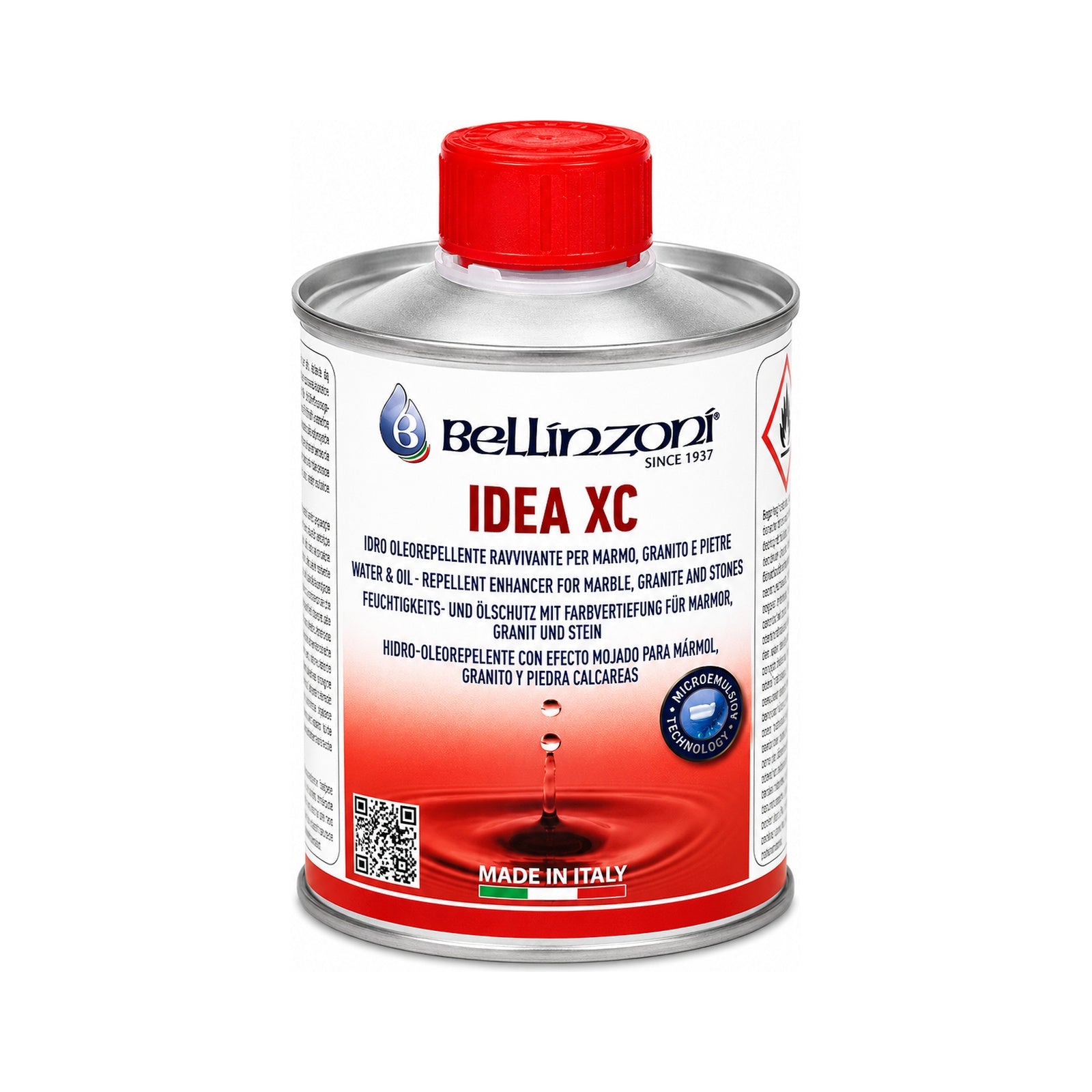 Bellinzoni Idea XC kleurverdiepende impregnering voor marmer en graniet 250 ml