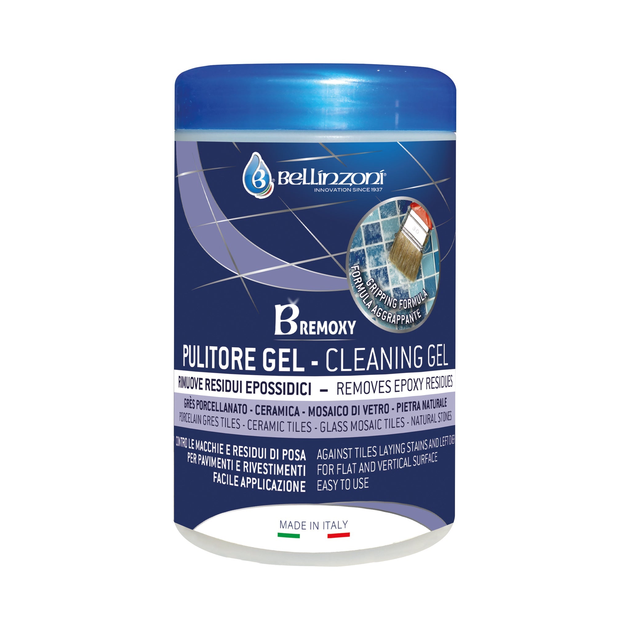 Bellinzoni B-Remoxy epoxyverwijderaar gel voor natuursteen en tegels 1 liter