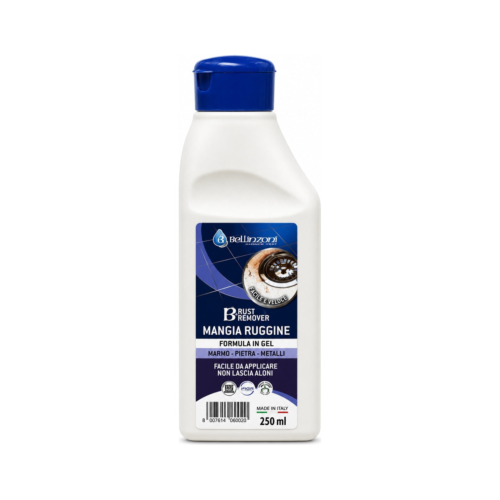 Bellinzoni B-Rust Remover roestverwijderaar gel voor natuursteen 250 ml