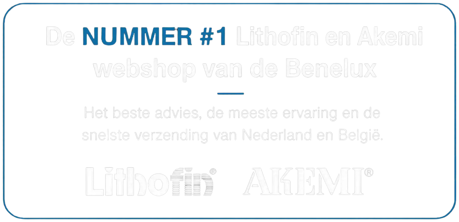 CleanStone is de nummer 1 webshop voor Lithofin en Akemi in de Benelux, met de logo's van Lithofin en Akemi