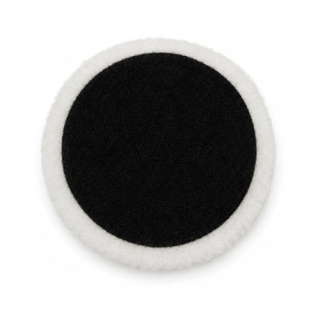 CleanStone lamswol polijstvacht 115 mm met klittenband, achterzijde