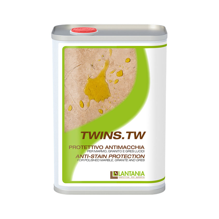 Lantania Twins TW kleurloze anti-vlek impregnering voor marmer en graniet 1 liter