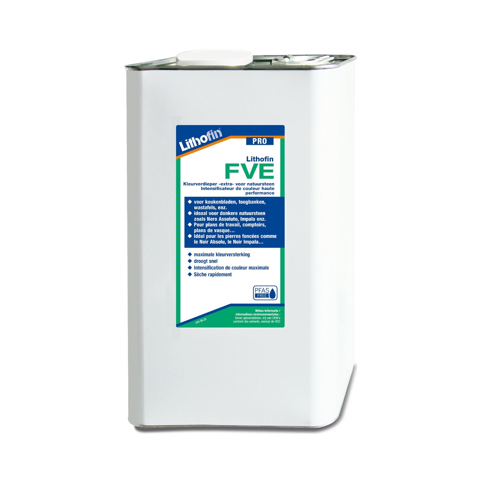 Lithofin FVE PRO kleurverdieper impregneermiddel voor natuursteen 5 liter