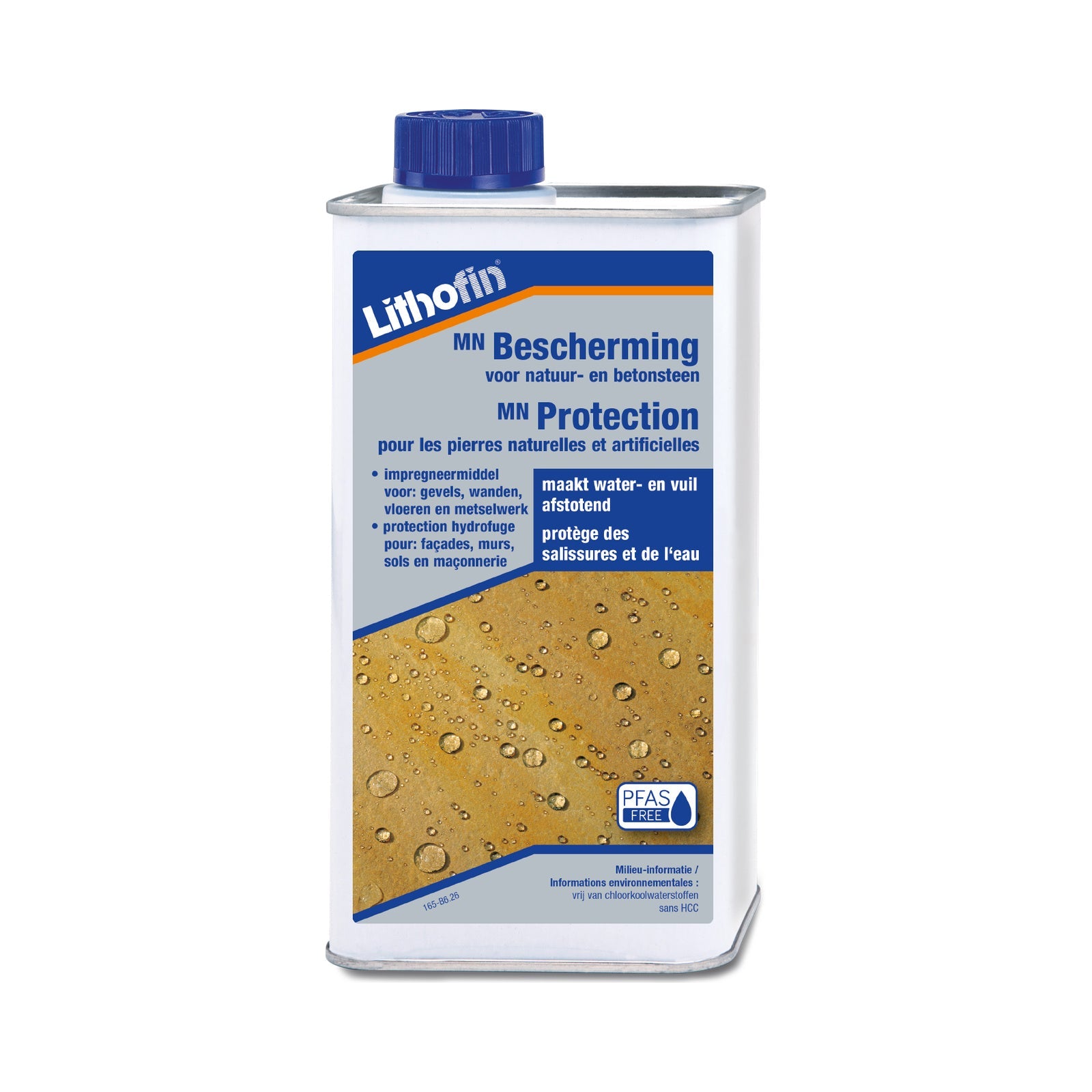 Lithofin MN Bescherming impregneer op waterbasis voor natuursteen 1 liter