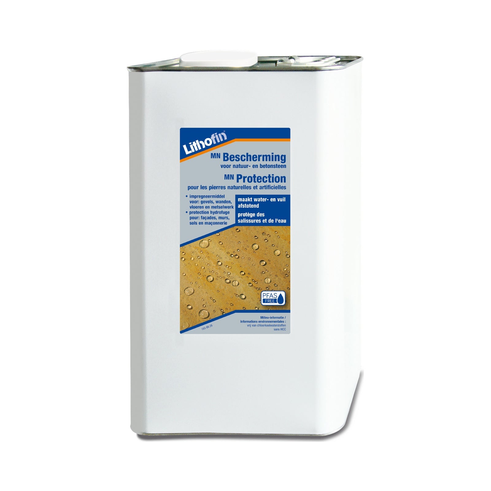 Lithofin MN Bescherming impregneer op waterbasis voor natuursteen 5 liter