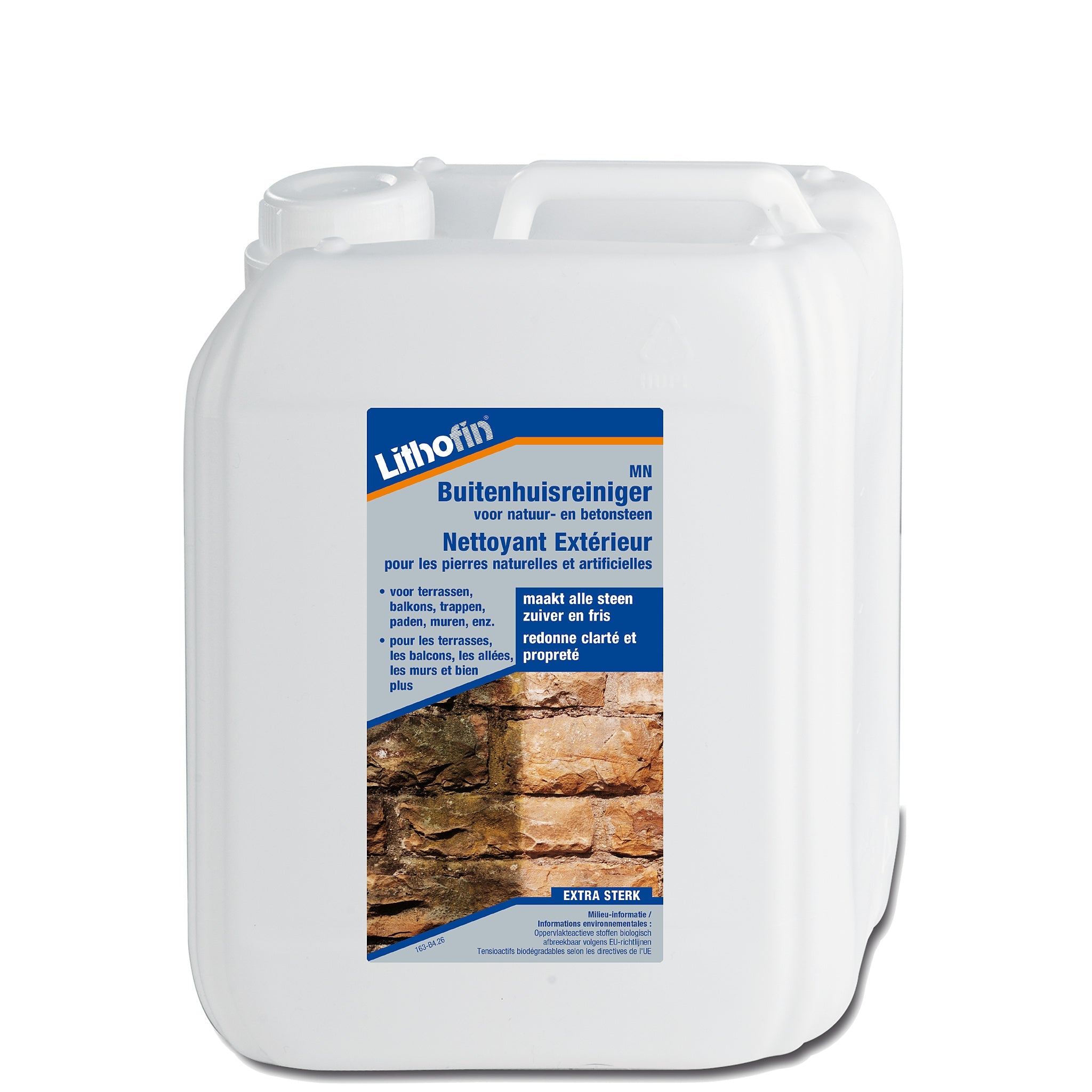 Lithofin MN Buitenhuisreiniger gevelreiniger voor natuursteen 5 liter
