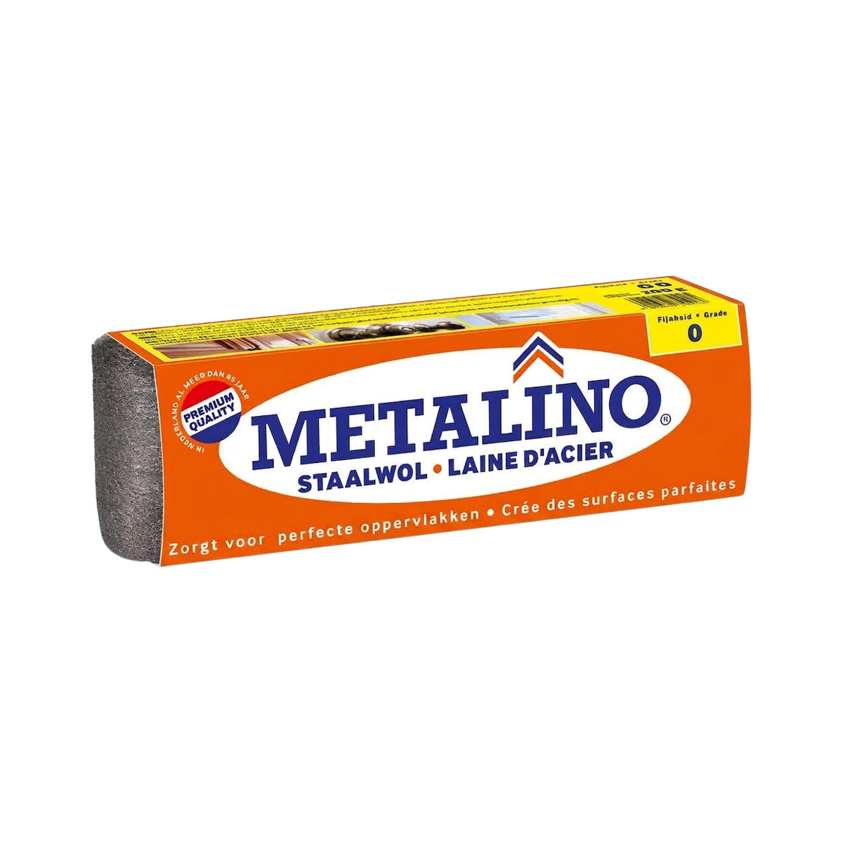Metalino staalwol korrel 0 voor het bewerken van natuursteen